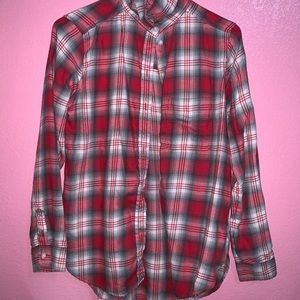 Red and white flannel